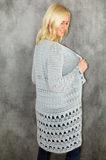 Häkelanleitung für Sommerweste | XS/S/M/L/XL | Häkelweste Casual Flowers #1