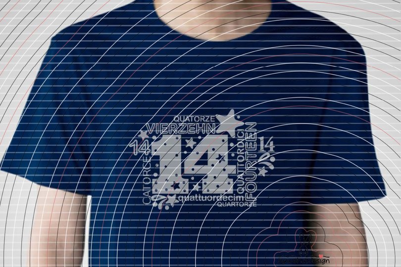 Vierzehn Plotterdatei SVG DXF
