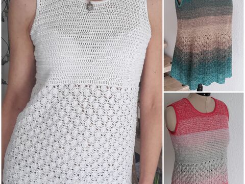 Häkelanleitung für das Sommertop "Melody"