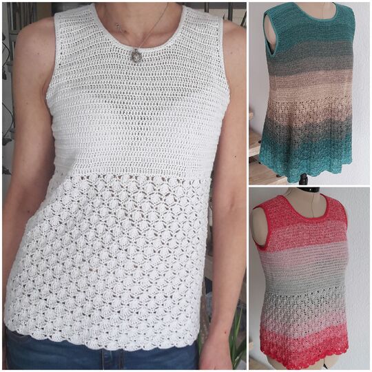 Häkelanleitung für das Sommertop "Melody"