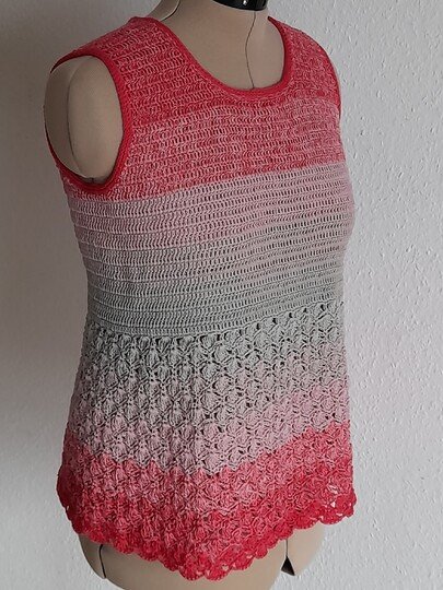 Häkelanleitung für das Sommertop "Melody"