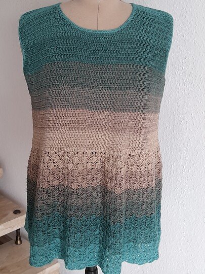 Häkelanleitung für das Sommertop "Melody"