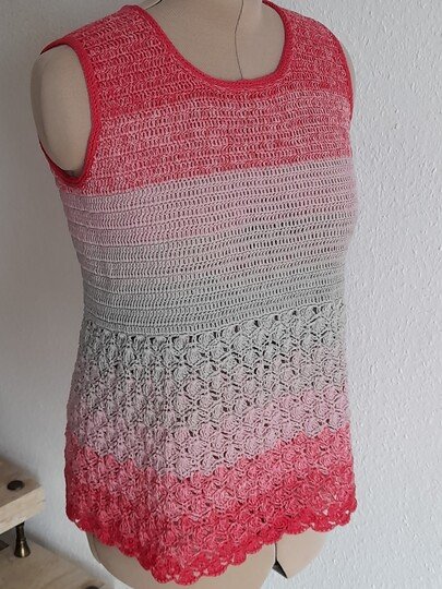 Häkelanleitung für das Sommertop "Melody"