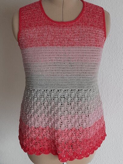 Häkelanleitung für das Sommertop "Melody"