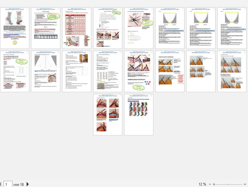 Neue Ferse! Fixe-Quicky-Ferse Fusion, Socken stricken, Toe Up, Gr. 34-45 - Bild 11