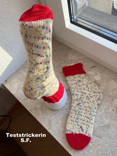 Neue Ferse! Fixe-Quicky-Ferse Fusion, Socken stricken, Toe Up, Gr. 34-45