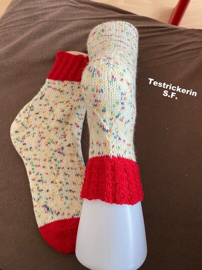 Neue Ferse! Fixe-Quicky-Ferse Fusion, Socken stricken, Toe Up, Gr. 34-45