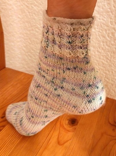 Neue Ferse! Fixe-Quicky-Ferse Fusion, Socken stricken, Toe Up, Gr. 34-45