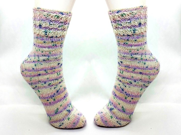 Neue Ferse! Fixe-Quicky-Ferse Fusion, Socken stricken, Toe Up, Gr. 34-45