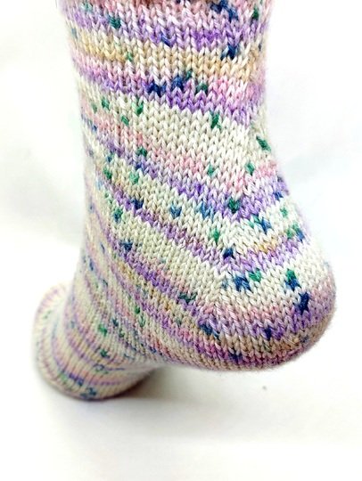 Neue Ferse! Fixe-Quicky-Ferse Fusion, Socken stricken, Toe Up, Gr. 34-45