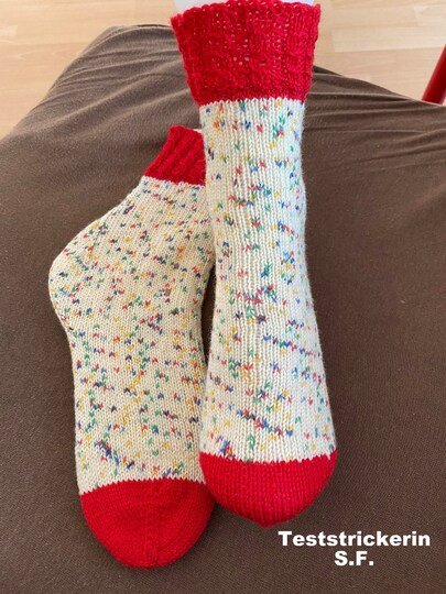 Neue Ferse! Fixe-Quicky-Ferse Fusion, Socken stricken, Toe Up, Gr. 34-45