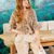 Strickanleitung: Damenjacke mit Ajour-Zackenmuster in softem Camel