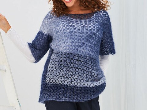 HÄKELPULLI MAGIC-LIGHT