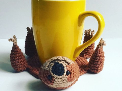 Häkelanleitung Faultier Quentin