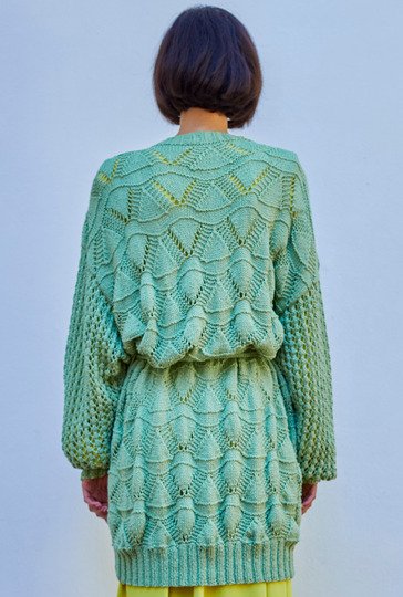 Strickanleitung: Jacke im Mustermix zum Wohlfühlen