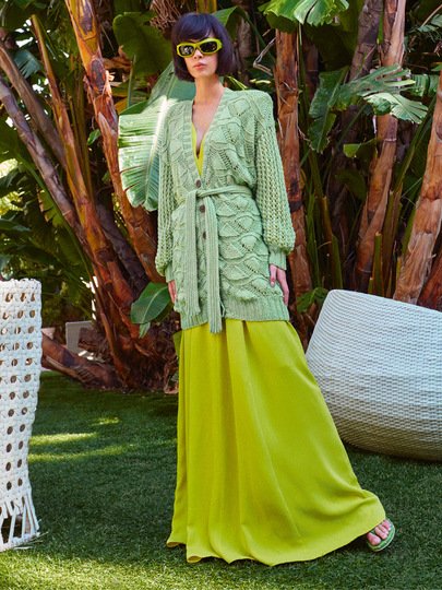 Strickanleitung: Jacke im Mustermix zum Wohlfühlen