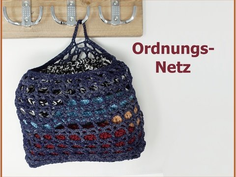 Ordnungsnetz häkeln