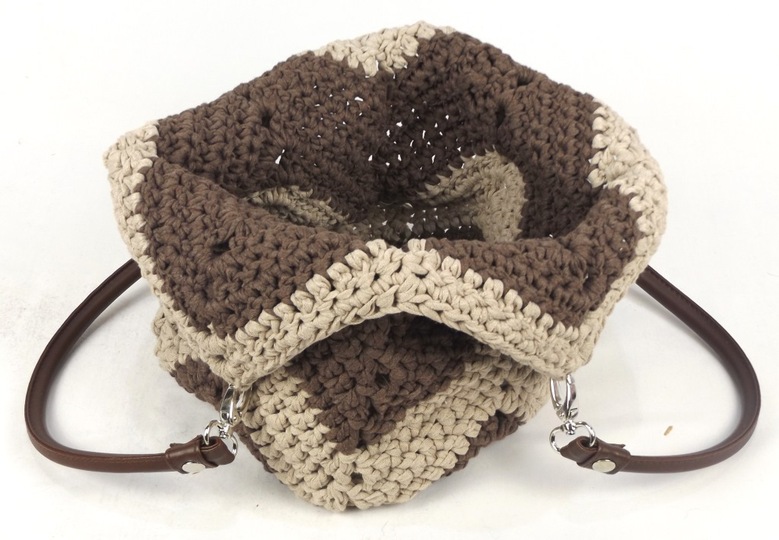 Häkelanleitung Tulpentasche "Jeans"