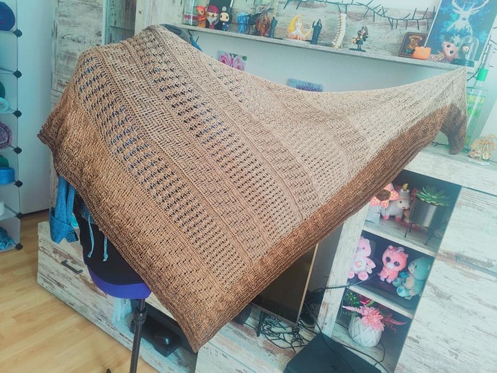 Häkelanleitung "Moran" asymetrische Form Mustermix