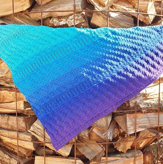 Häkelanleitung "Moran" asymetrische Form Mustermix