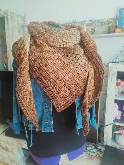 Häkelanleitung "Moran" asymetrische Form Mustermix