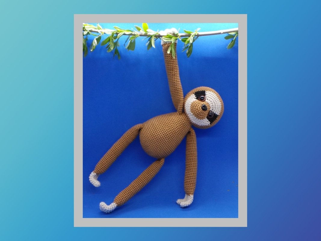 Häkelanleitung Faultier Fauli - Bild 6