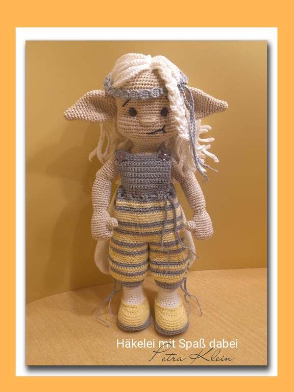 Häkelanleitung / Amigurumi / Elfchen Eleonora - Bild 3