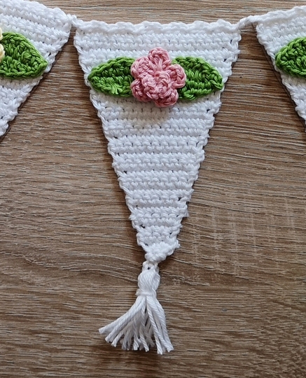 Häkelanleitung Wimpelgirlande