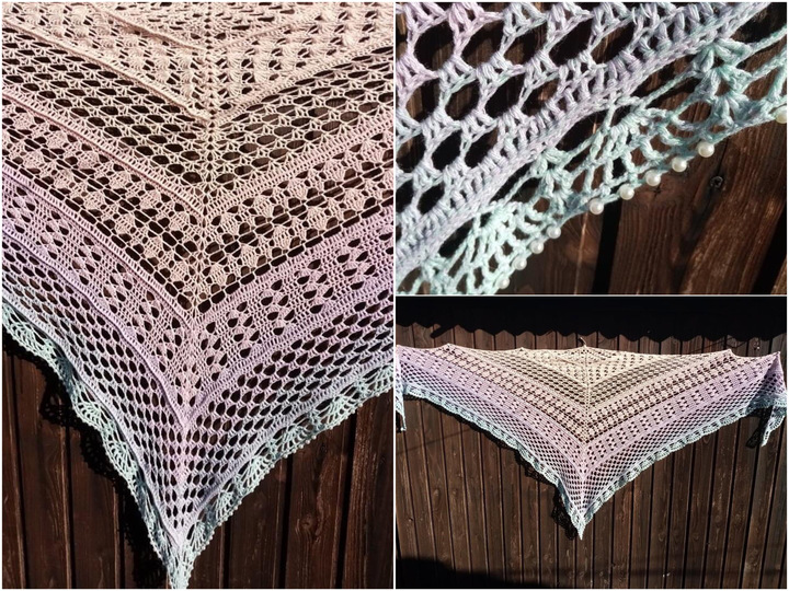 Häkelanleitung - Tuch "Blaire"