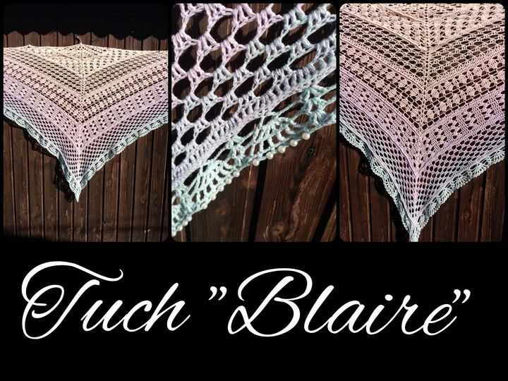 Häkelanleitung - Tuch "Blaire"