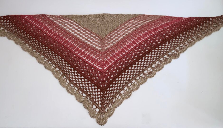 Häkelanleitung - Tuch "Blaire"