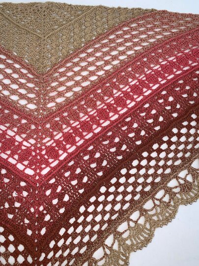 Häkelanleitung - Tuch "Blaire"