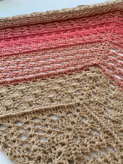 Häkelanleitung - Tuch "Blaire"