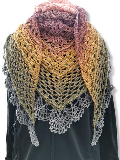 Häkelanleitung - Tuch "Blaire"