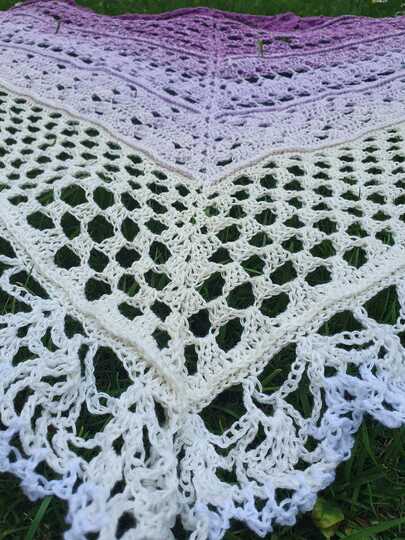 Häkelanleitung - Tuch "Blaire"