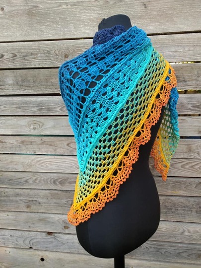 Häkelanleitung - Tuch "Blaire"