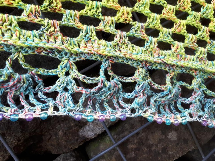 Häkelanleitung - Tuch "Blaire"