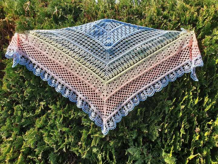 Häkelanleitung - Tuch "Blaire"