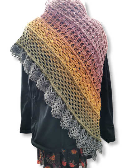 Häkelanleitung - Tuch "Blaire"