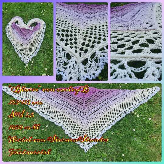 Häkelanleitung - Tuch "Blaire"