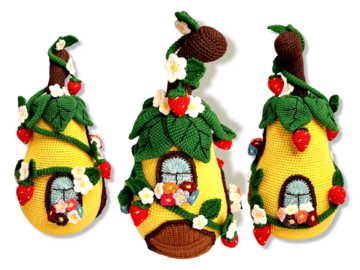 Crochetpattern "The pear house"
