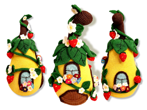 Häkelanleitung "Das Birnenhaus"