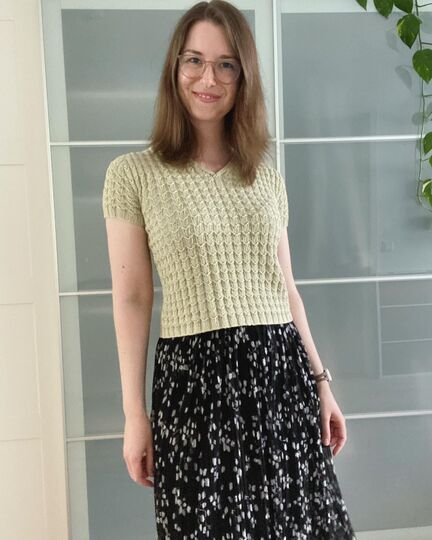 T-Shirt "Spring Fling Tee" Strickanleitung