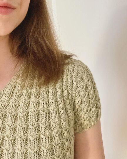 T-Shirt "Spring Fling Tee" Strickanleitung