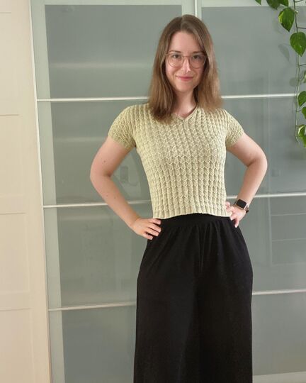 T-Shirt "Spring Fling Tee" Strickanleitung