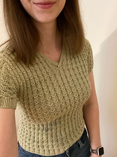 T-Shirt "Spring Fling Tee" Strickanleitung