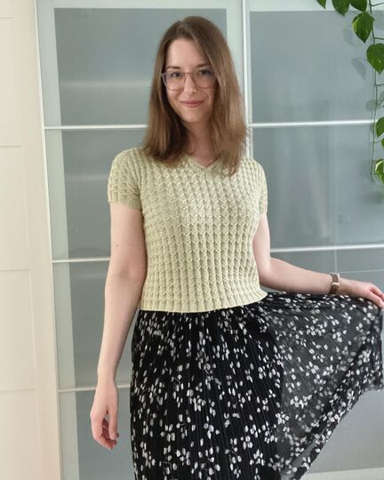 T-Shirt "Spring Fling Tee" Strickanleitung