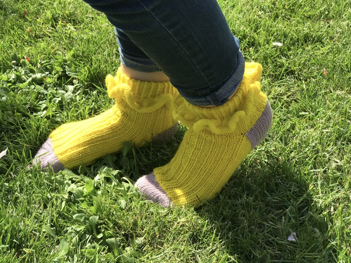 Strickanleitung Romanticsocks (Gr. 20/21 - 46/47)