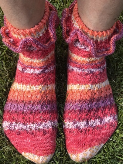 Strickanleitung Romanticsocks (Gr. 20/21 - 46/47)