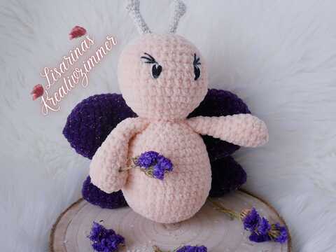 Häkelanleitung Schmetterling Mia, Amigurumi, Deutsch